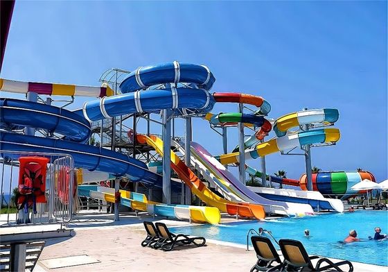OEM Водный парк Слайд Забавный парк Поездки Устройства Игровой площадка Плавательный бассейн Игровой бассейн Водный горка для детей