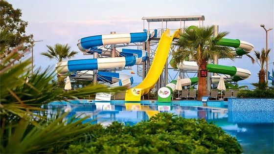 ODM купить коммерческий детский игровой бассейн водяной бассейн стекловолокна слайд из Китая