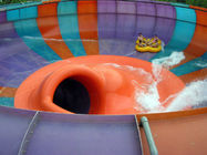 Adults and Kids Aqua Park Fiberglass Water Slides , 16m Height Waterpark Space Bowl Rider Slide
