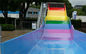 Скольжение семьи стеклоткани цвета радуги детей широкое для парка Aqua