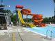 Тематический парк прогулки Водные игры Наружные игры Плавательный бассейн из стекловолокна Слайды для детей