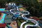 Детский тематический парк на открытом воздухе спортивные игры Дизайн водного парка стекловолокнистые горки для взрослых