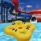 Надувный бассейн кольцо плавание каяк аква тематический аква-парк Большой рог Слайд оборудование