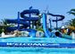 ODM Водная развлекательная аква-парковая езда стекловолокнистый горка для бассейна