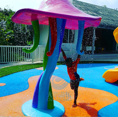 Медузы высоты пусковой площадки 2.5m выплеска воды стеклоткани распыляют игрушки для детей