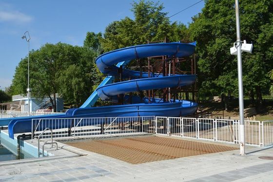 OEM Внешний водный парк Игры Игрушка Бассейн Слайд Волокно для ребенка