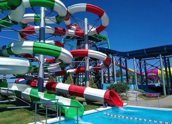 Хорошая цена. ODM Guangdong Dapeng Amusement Technology Co Ltd Парк Игры бассейна Поездка на детской площадке Водный горка из стекловолокна онлайн