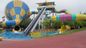 Скольжение шара и торнадо выплеска УЛЬТРАФИОЛЕТОВОГО устойчивого скольжения аквапарк 14m коммерчески комбинированное