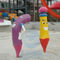 Карандаш брызг парка Aqua формирует фонтаны для детей брызгает зону