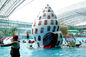 Статическое коммерчески мини скольжения бассейна аквапарк стеклоткани скольжения бассейна анти- для гостиницы