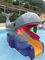 Лягушки кита скольжения бассейна детей скольжение бассейна стеклоткани мини форменное