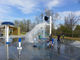 Коммерчески дети игр игры Aqua стеклоткани складывают большие ведра вместе воды