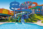 OEM Внешний парк водных развлечений Игры водных видов спорта Бассейн Слайд из стекловолокна для детей