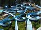Бассейн Водные горки из стекловолокна Внешний парк приключений Игровое оборудование