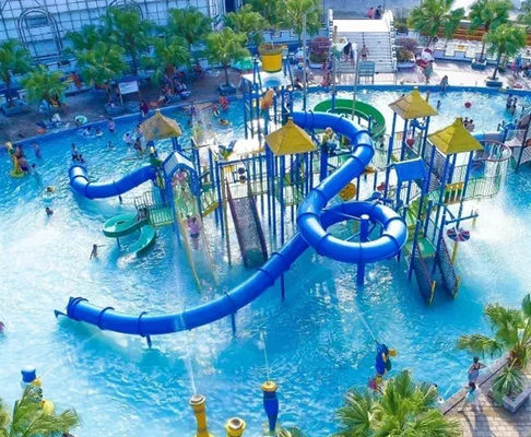 Подгонянная башня Aqua тематического парка водных горок спортивной площадки средняя