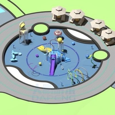 Хорошая цена. Новый дизайн Водные игры Сплэш Пад Игровая площадка На улице Маленький аквапарк Оборудование современное для детей онлайн