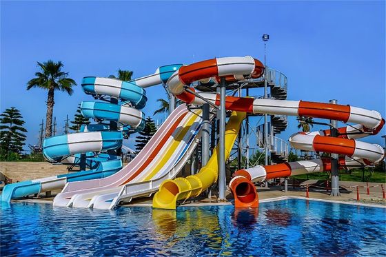 Хорошая цена. OEM детский парк водных развлечений оборудование трубки стекловолокна горки для продажи онлайн