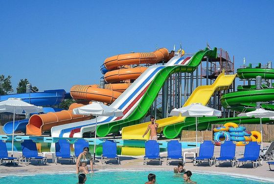 OEM Водный парк Игровой бассейн Водный горка из стекловолокна для детей