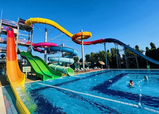 Аквапарк бассейн на заказ водяная горка из стекловолокна