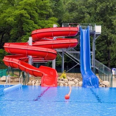 Хорошая цена. Водяной дом Водяной парк из стекловолокна Большой бассейн Слайд онлайн