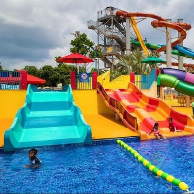 Детский бассейн Водные виды спорта Игры Оборудование Водные горки из стекловолокна Для детей