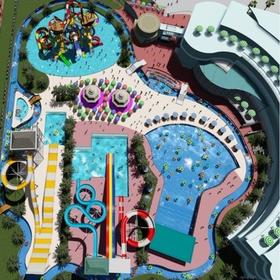 Хорошая цена. Outdoor Fiberglass Water Park Slide for Kids and Adults онлайн