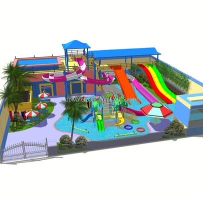 качество Medium Size Aqua Park Entertainment Concept Customized Families' Water Park Design For All Ages Фабрика