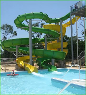 Хорошая цена. 3D Design Pool Water Slide Customed Color Fiberglass Capacity Of 100KG Suitable For Adult And Child Water Games онлайн