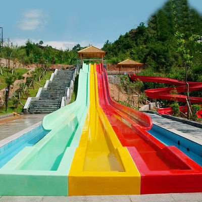 Хорошая цена. 9m Height Fiberglass Water Slide with 100m³/slide Water Flow for 5-10 Passengers in Water Park онлайн