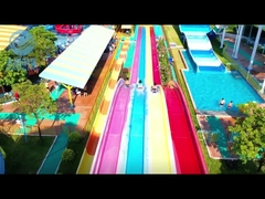 Коммерческий аквапарк на заказ стекловолокнистые горки, оборудование для аквапарка на продажу, Огромный стекловолокнистый горки