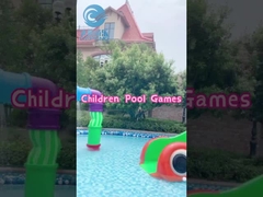 Коммерческий аквапарк с набором водонагревателей, стекловолокно для детей, мини-стекловолокно