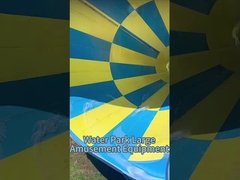 Ультрафиолетоустойчивый 14м водный парк горки коммерческая брызгательная чаша и торнадо горки