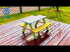 Multicolor детей места аксессуаров бассейна не токсический набор Суда стола для пикника 4